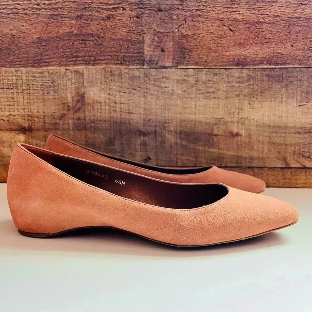 Aquatalia Suede Marcella Flats